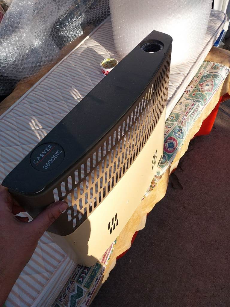 Carver caravan heater front panel 