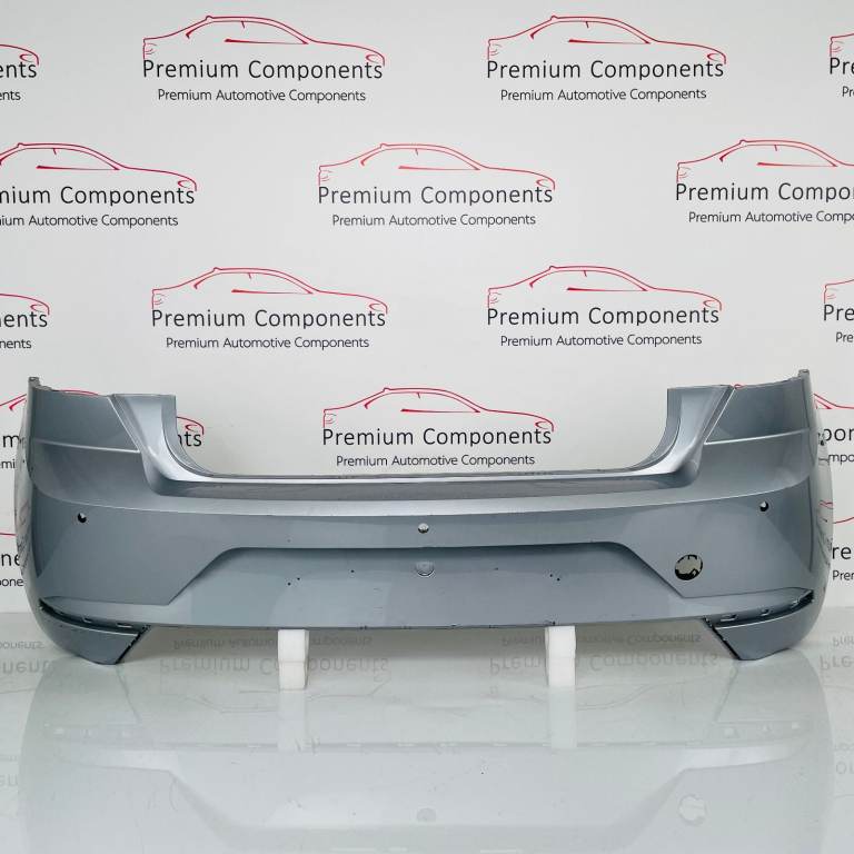 Seat Ibiza Rear Bumper Skin Genuine Silver Mk5 - No Repairs - 2017 - 2024 [ak112