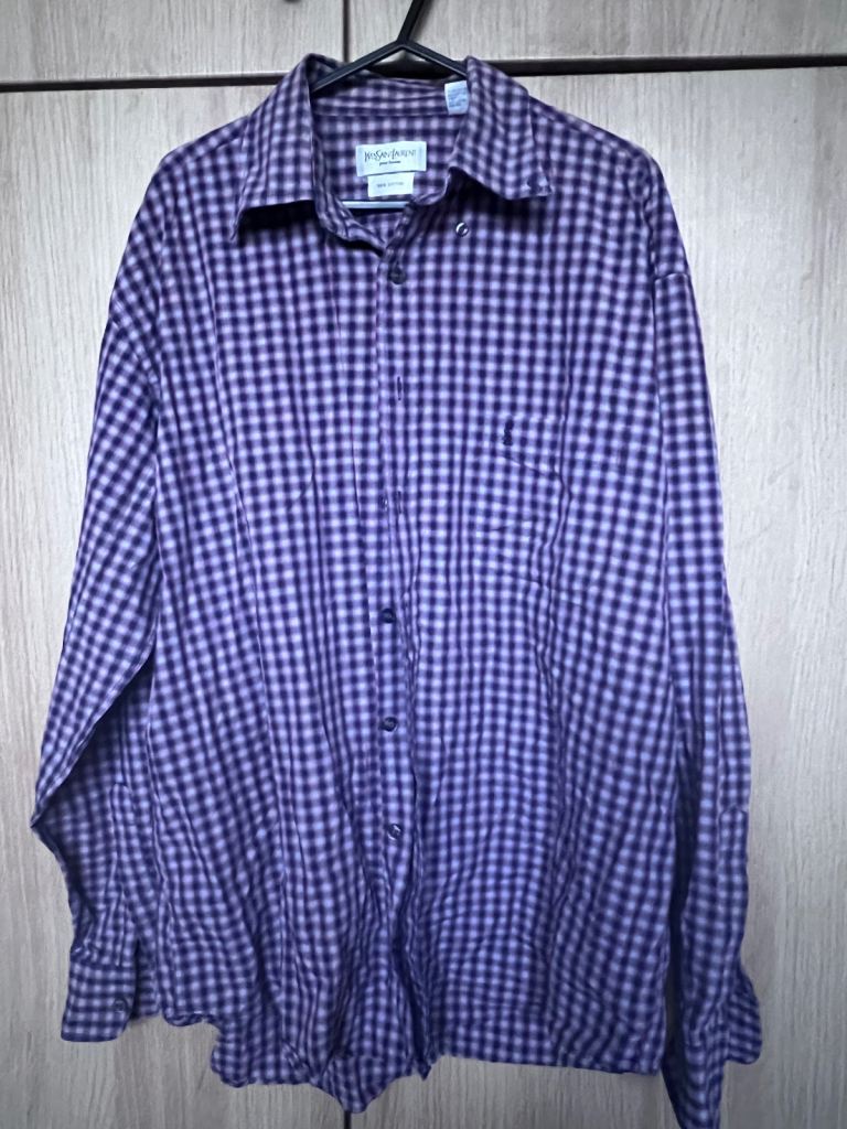 Saint Laurent Check Shirt
