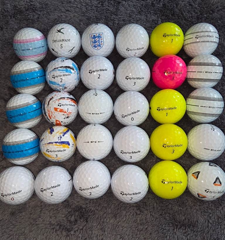 30 x TAYLORMADE GOLF BALLS