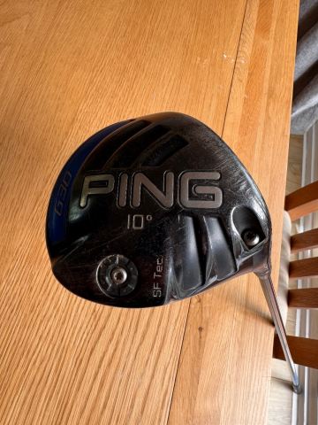 Ping G30 SF Tech 10 degree Driver. Alta SR Flex graphite shaft