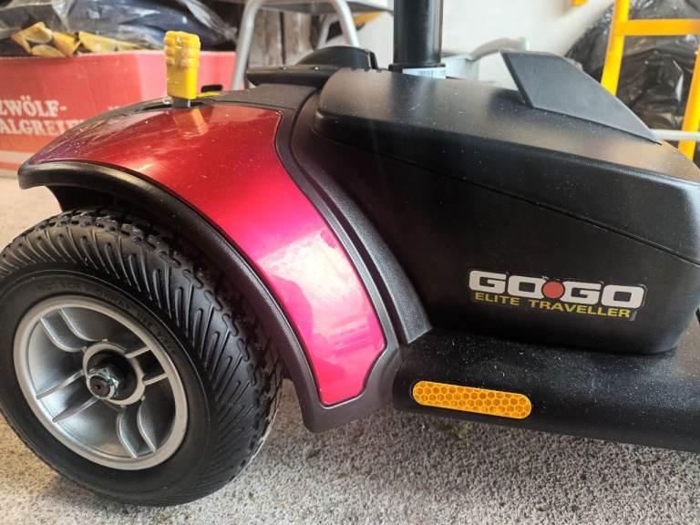 Pride Go Go Elite Traveller mobility scooter