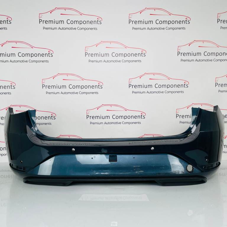 Seat Leon Rear Bumper Skin Genuine Blue With Diffuser 2020 – 2024 [ak182]