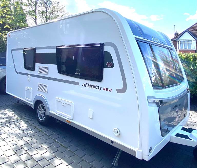 2018 Elddis Affinity 462 2 Berth Caravan & Inflatable Awning And Brand New Cover PERFECT CONDITION