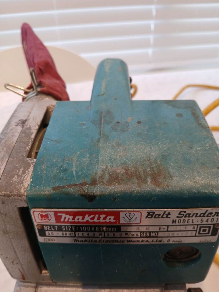 Vintage Makita belt sander Model 9401