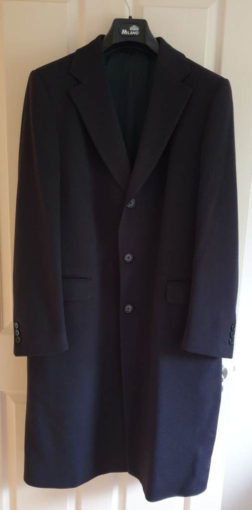 CERRUTI 1881 MEN'S CASHMERE COAT  SIZE 44 [54R IT]