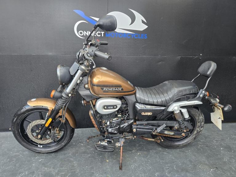 UM RENEGADE SPORT 125 PROJECT BIKE HPI CLEAR 
