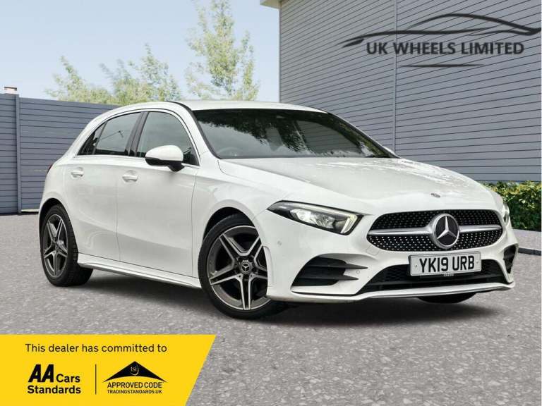 2019 Mercedes-Benz A-Class 1.3 A200 AMG Line (Executive) 7G-DCT Euro 6 (s/s) 5dr HATCHBACK Petrol...