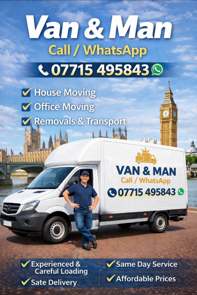 MAN & VAN HOUSE OFFICE REMOVALS MOVING SERVICE LUTON VAN HIRE DUMPING JUNK CLEARANCE MOVERS