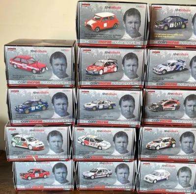 Colin McRae tribute collection 1:43 scale full set. 