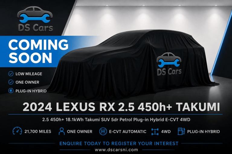 Lexus RX 450H+ TAKUMI PHEV CVT Suv Electric Automatic
