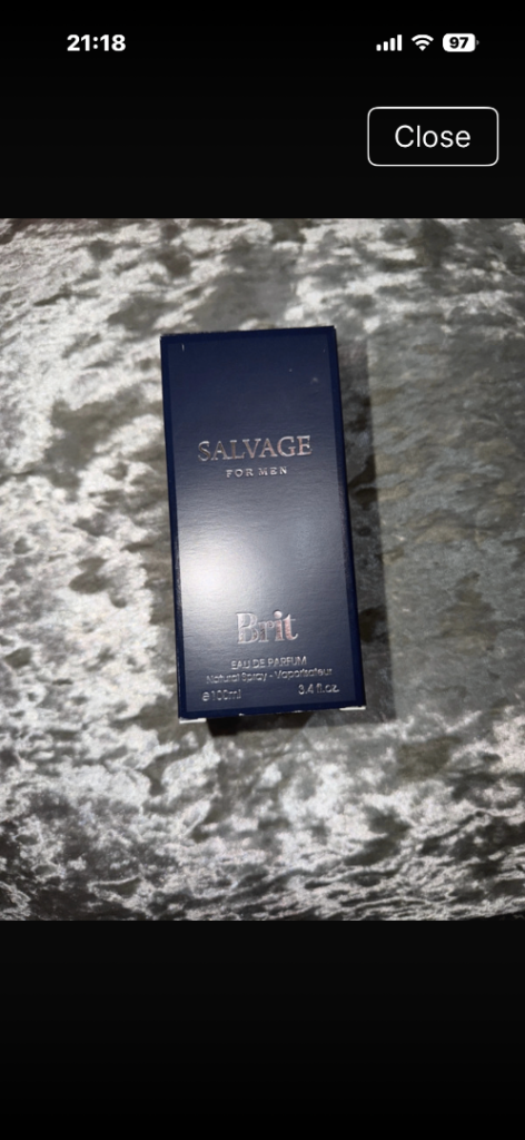 SALVAGE FOR MEN Eau de Parfum 100ml – NEW