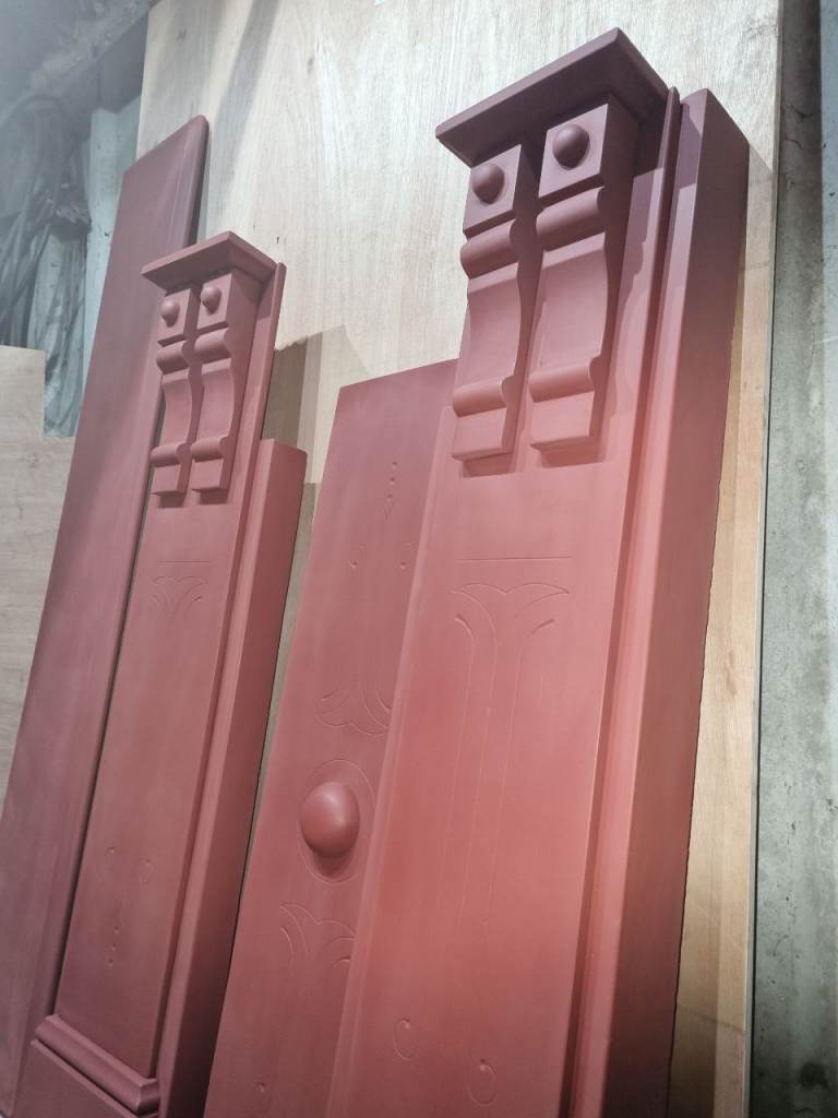 Original Victorian Slate Fireplace Surround Circa 1890s. Ready to fit/paint.