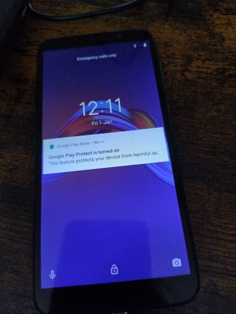 Android Smartphone - Good Condition, Blue 