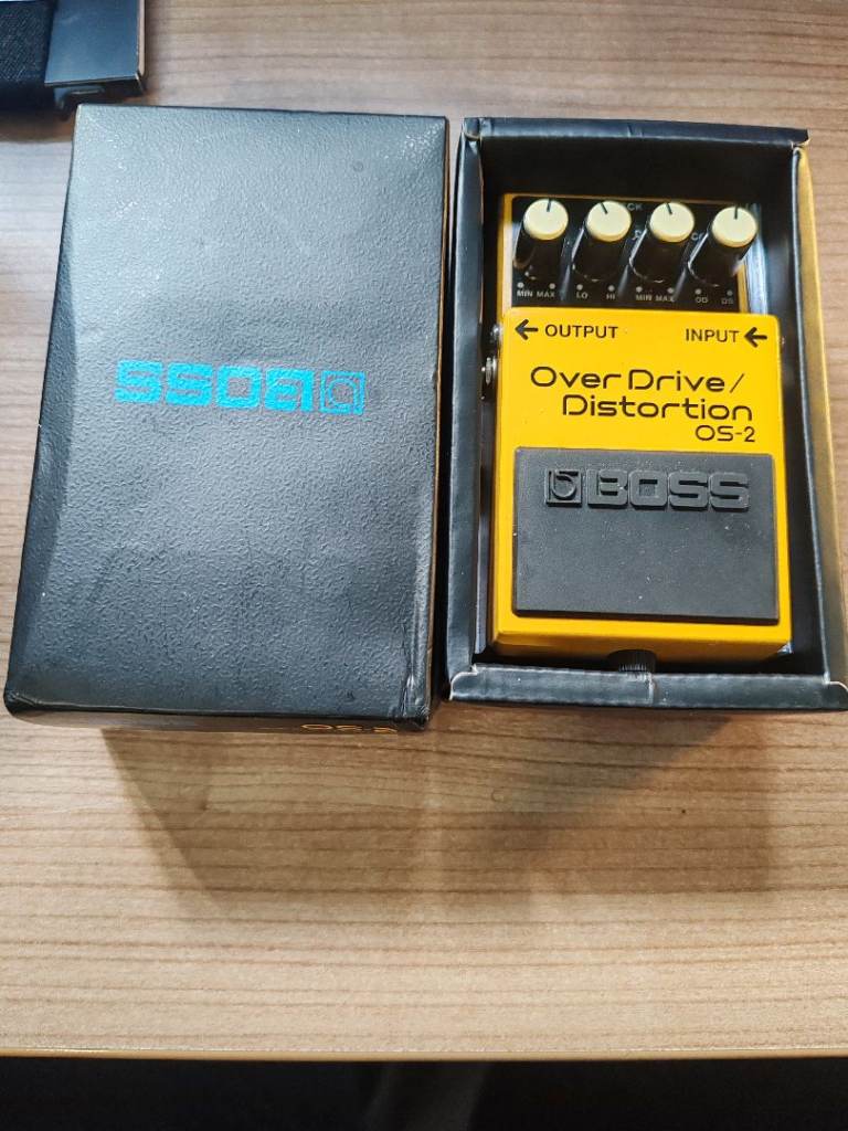 Boss OS-2 Overdrive distortion 