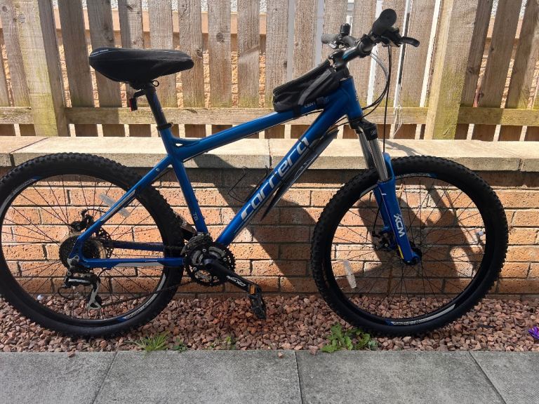 Carrera Mountain Bike – Blue, Good Condition