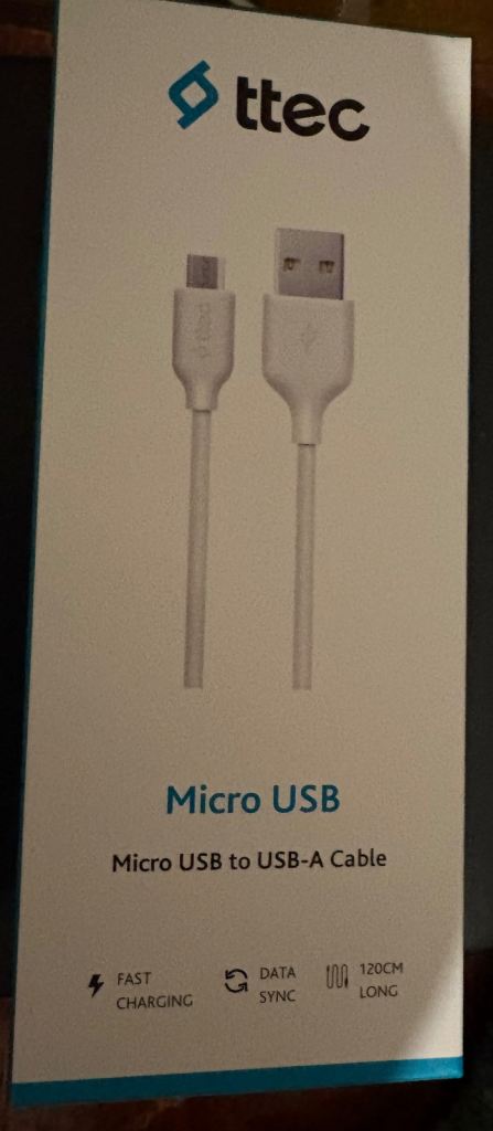 USB micro to USB A cable