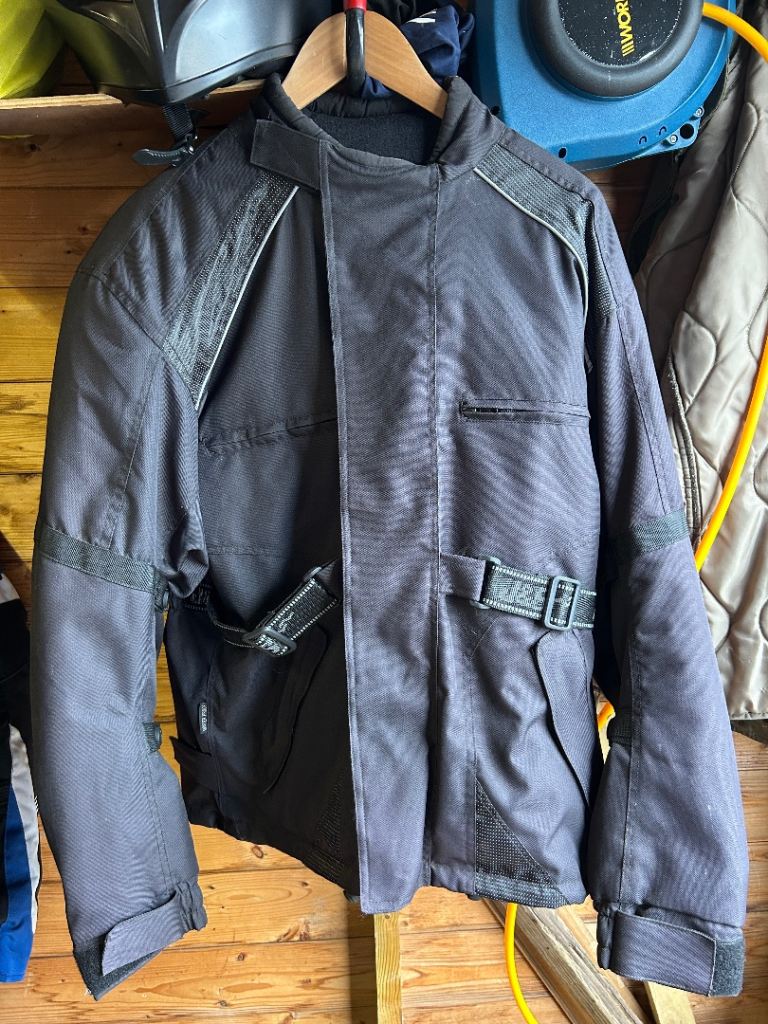J&S textile motorbike jacket