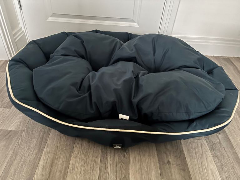 Wainwright 3 Peaks Nevis Water Resistant Scalloped Dog Bed Blue X Large