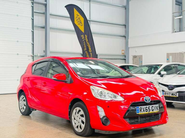 2015 Toyota Aqua Toyota Aqua Hybrid Petrol Red  2015 5 Seater  1.5L  Hybrid