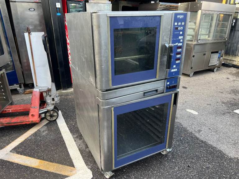 Argo Double Commercial Oven - Stainless Steel, CATERING COMMERCIAL KITCHEN FAST FOOD BAKERY