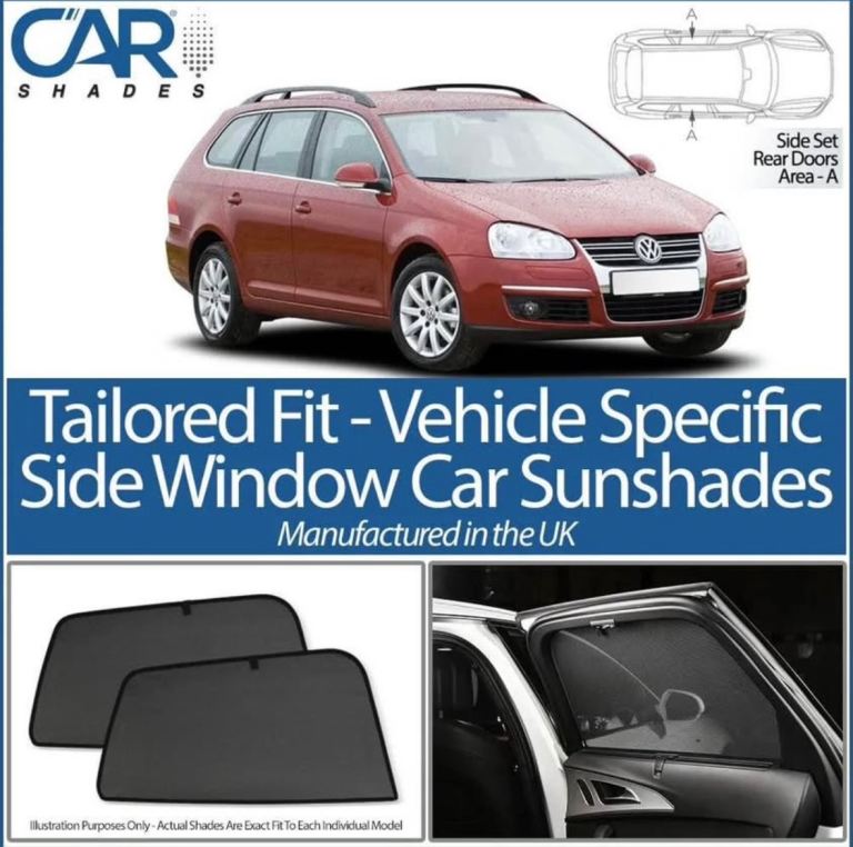 Car Shades for VW Golf Estate MK5 Complete Rear Windows