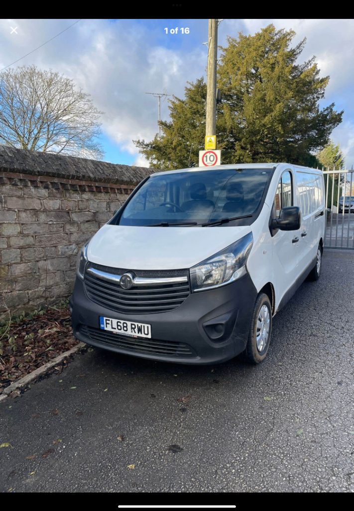 Vauxhall, VIVARO, Panel Van, 2018, Manual, 1598 (cc)