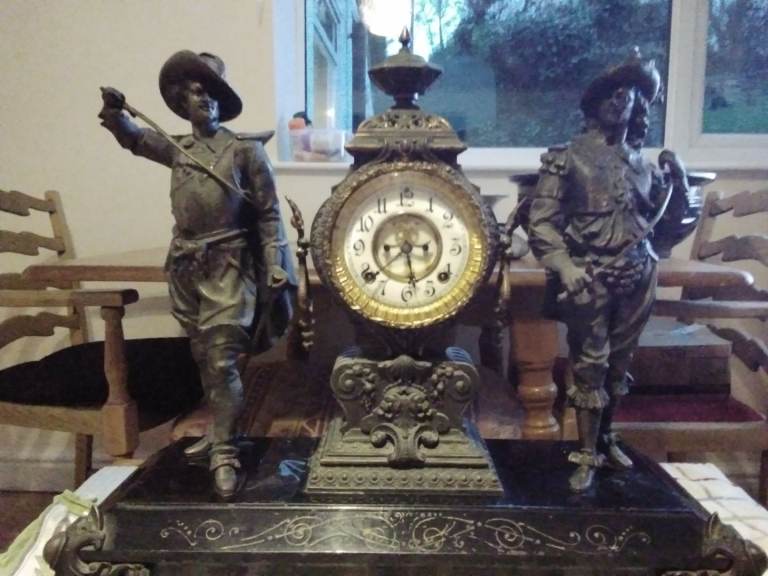 Table top Cavalier clock.