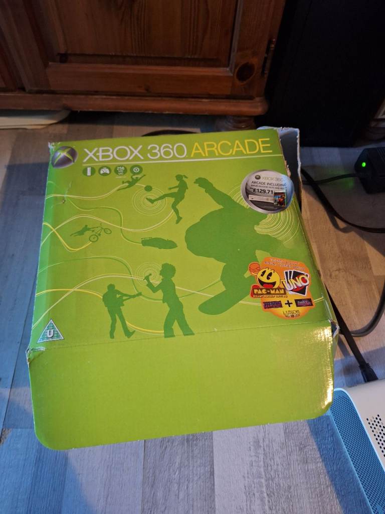 X box 360 arcade console