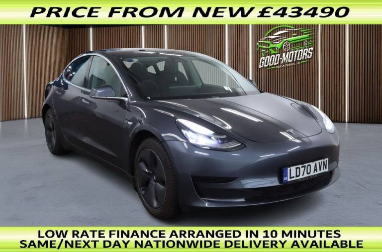 2020 70 TESLA MODEL 3 STANDARD RANGE PLUS SALOON 4DR ELECTRIC AUTO RWD (241 BHP)