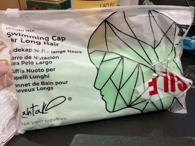 Ahtak Swimming Cap for Long Hair – New, Green