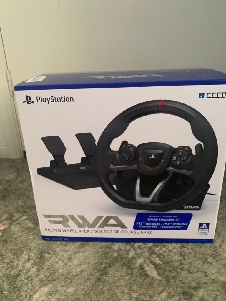 image for PlayStation RWA Wheel & Pedels with stand.