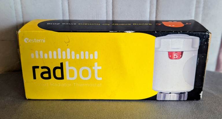 Radbot Smart Radiator Valve - New, Boxed