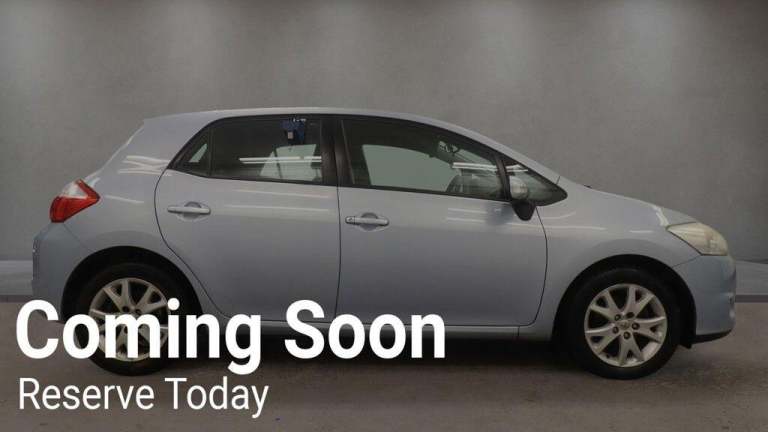 2011 Toyota Auris 1.6 V-Matic TR 5dr HATCHBACK PETROL Manual