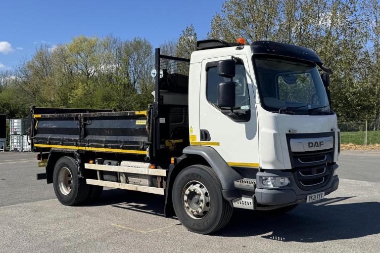 2021 21 plate Euro 6 DAF LF260 18t Insulated Tipper