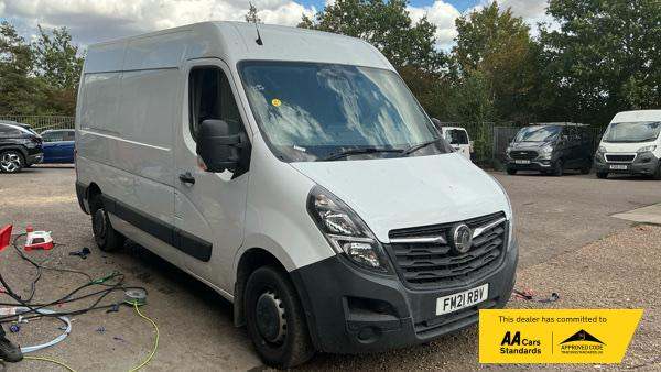 2021 Vauxhall Movano 2.3 Turbo D 135ps H2 Van PANEL VAN DIESEL Manual