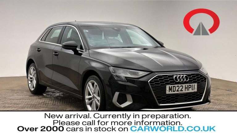 2022 Audi A3 1.4 TFSIe 40 Sport Sportback 5dr Petrol Plug-in Hybrid S Tronic Euro 6 (s/s Hatchbac...