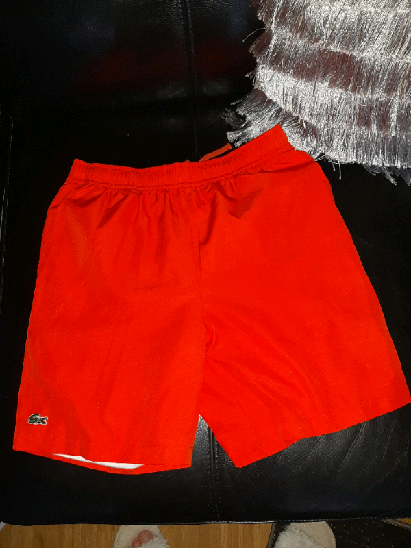 Boys lascote lacoste shorts age 14