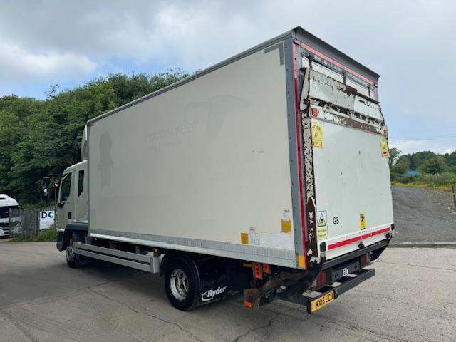 2015 DAF LF 180 E6 12 Ton crew cab 17ft6 box cantilever tail-lift air suspension