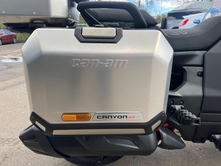 2025 Can-Am Spyder Canyon XT 1330cc 6 speed semi automatic trike EX Demo