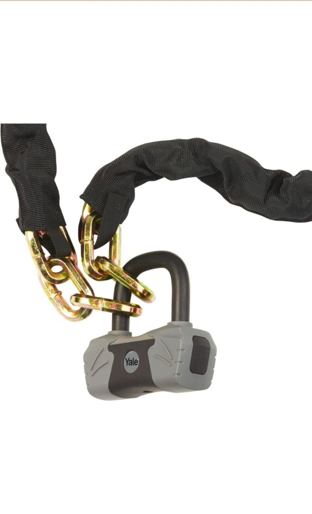 Yale YCL3/10/180/1 - Maximum Security Chain Bike Lock 1800mm - Heavy Duty Protection