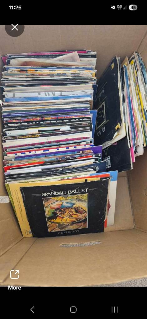 Job lot 7" vinyls make me an offer!