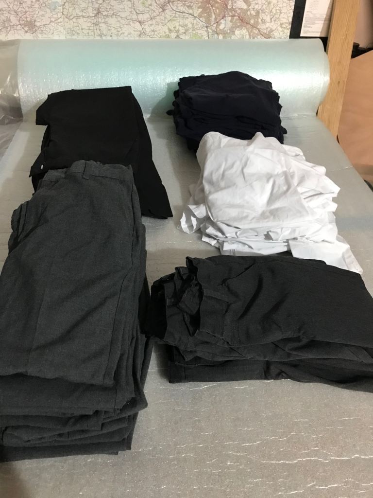 Loads of kids uniforms in really good condition 