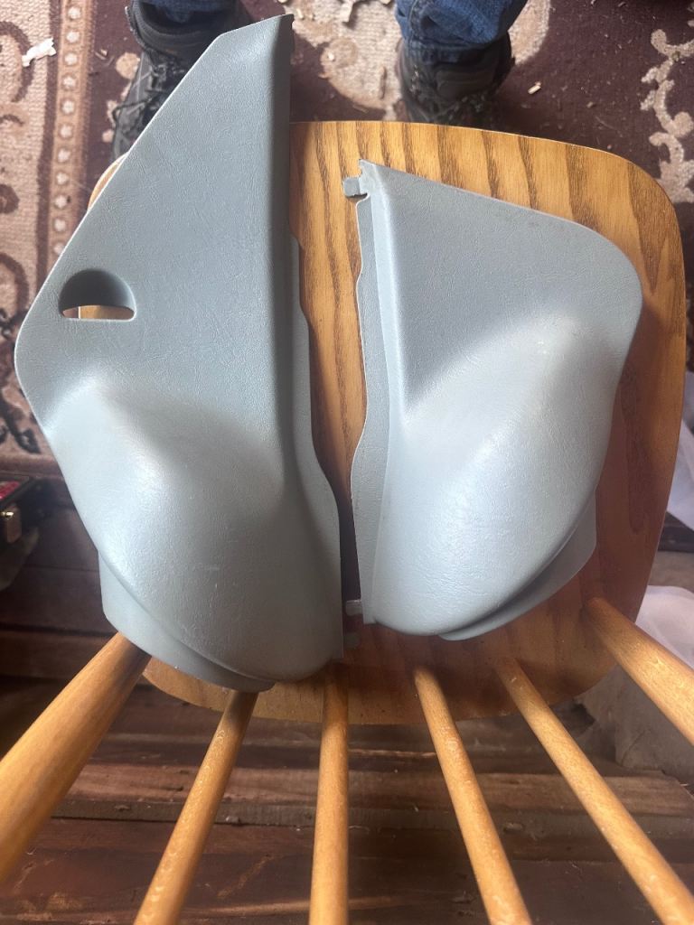 Vauxhall vivaro side cup holder cover pair 