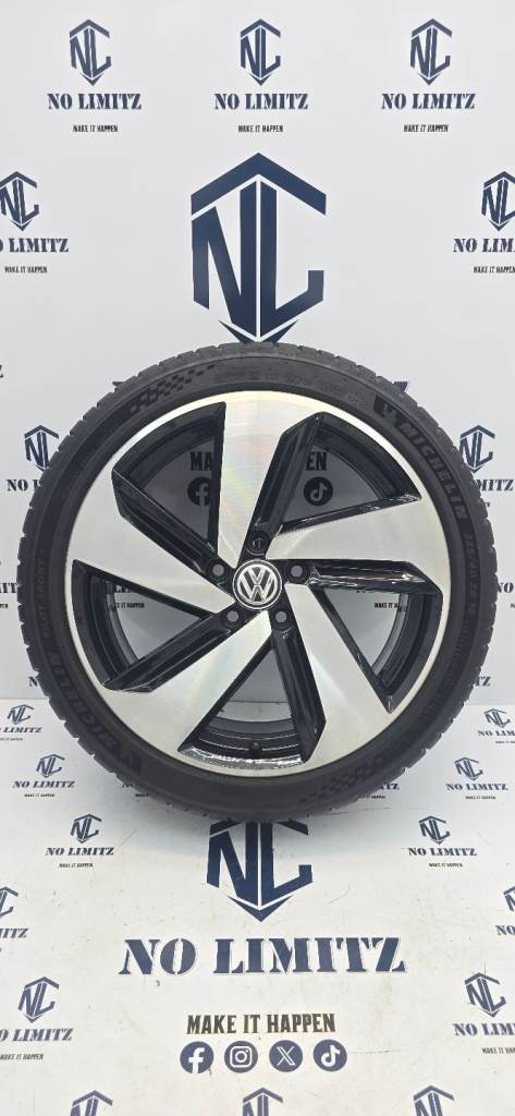 Genuine VW 18" Milton Keynes Alloy Wheels – 5x112 – MK7 Golf GTI GTD R-Line 5G0601025CN