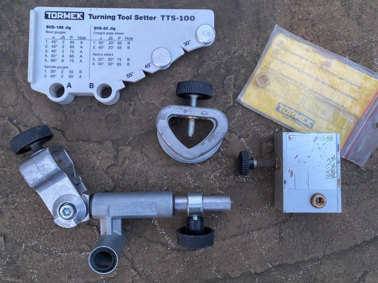 Scheppach Tiger Sharpening System with Tormek Jigs