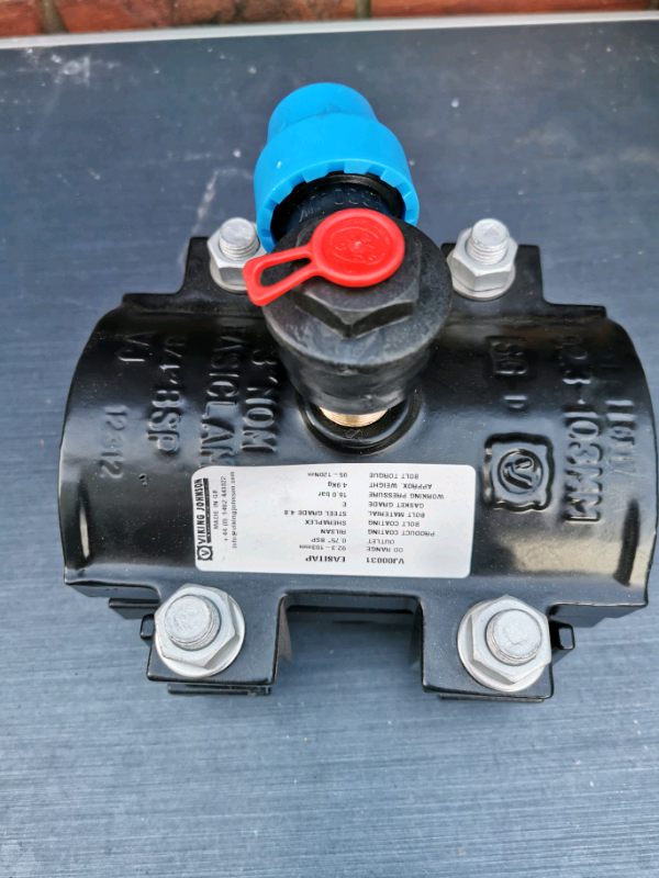 Easitap clamp 3" water main repair with 25mm outlet