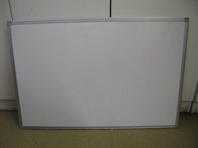 Whiteboard . 90cm by 60cm . Magnetic