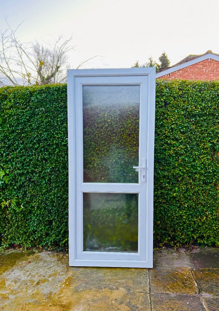 UPVC Door Double Glazed Door Exterior Door