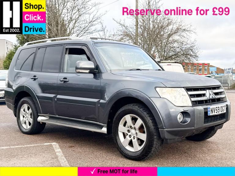 2010 Mitsubishi Shogun 3.2 DI-DC Elegance Auto 4WD Euro 4 5dr LWB ESTATE Diesel Automatic